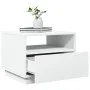 Coffee table with white LED lights 50x49x40 cm by , Coffee table - Ref: Foro24-839826, Price: 59,02 €, Discount: %