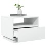 Couchtisch mit weißen LED-Leuchten 50x49x40 cm von , Couchtisch - Ref: Foro24-839826, Preis: 56,54 €, Rabatt: %