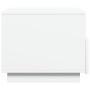 Coffee table with white LED lights 50x49x40 cm by , Coffee table - Ref: Foro24-839826, Price: 56,54 €, Discount: %
