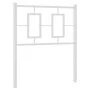 Cabecero de metal blanco 75 cm de , Cabeceros y pies de cama - Ref: Foro24-374316, Precio: 27,91 €, Descuento: %