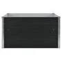 Raised anthracite galvanized steel planter 100x100x45 cm by vidaXL, Pots and planters - Ref: Foro24-47024, Price: 40,39 €, Di...