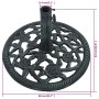 Sonnenschirmständer aus grünem Gusseisen, 9 kg, 40 cm von vidaXL, Schirmständer - Ref: Foro24-47863, Preis: 49,60 €, Rabatt: %