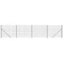 Drahtzaun mit anthrazitgrauem Flansch 2,2x10 m von , Zaunpaneele - Ref: Foro24-154311, Preis: 83,82 €, Rabatt: %