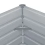 Erhöhter Pflanzkübel aus verzinktem Stahl in Anthrazit, 100 x 100 x 45 cm von vidaXL, Töpfe und Pflanzgefäße - Ref: Foro24-47...