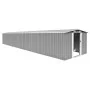 Galvanized steel garden shed in gray, 257x779x181 cm. by vidaXL, Sheds - Ref: Foro24-47033, Price: 917,63 €, Discount: %
