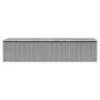 Gartenhaus aus verzinktem Stahl grau 257x779x181 cm von vidaXL, Schuppen - Ref: Foro24-47033, Preis: 917,63 €, Rabatt: %
