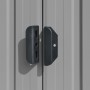 Cobertizo de jardín acero galvanizado gris 257x779x181 cm de vidaXL, Cobertizos - Ref: Foro24-47033, Precio: 859,27 €, Descue...