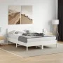 Bettkopfteil aus massivem weißem Kiefernholz, 160 cm von , Kopf- und Fußteile - Ref: Foro24-844770, Preis: 52,89 €, Rabatt: %
