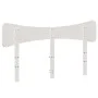 Bettkopfteil aus massivem weißem Kiefernholz, 160 cm von , Kopf- und Fußteile - Ref: Foro24-844770, Preis: 52,89 €, Rabatt: %