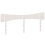 Bettkopfteil aus massivem weißem Kiefernholz, 180 cm von , Kopf- und Fußteile - Ref: Foro24-844766, Preis: 56,52 €, Rabatt: %