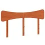 Cabecero de cama madera maciza de pino marrón cera 160 cm de , Cabeceros y pies de cama - Ref: Foro24-844772, Precio: 45,47 €...