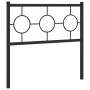 Cabecero de metal negro 90 cm de , Cabeceros y pies de cama - Ref: Foro24-376254, Precio: 32,61 €, Descuento: %