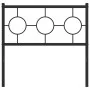 Cabecero de metal negro 90 cm de , Cabeceros y pies de cama - Ref: Foro24-376254, Precio: 32,61 €, Descuento: %