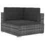 Set Gartensofas mit Kissen 4 Stück synthetisches Rattangrau von vidaXL, Gartensets - Ref: Foro24-47270, Preis: 307,23 €, Raba...