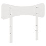 Bettkopfteil aus massivem weißem Kiefernholz, 75 cm von , Kopf- und Fußteile - Ref: Foro24-844798, Preis: 35,02 €, Rabatt: %