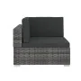 Garden sofa set with 4-piece synthetic rattan gray cushions by vidaXL, Garden sets - Ref: Foro24-47270, Price: 302,79 €, Disc...