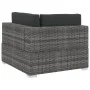 Set Gartensofas mit Kissen 4 Stück synthetisches Rattangrau von vidaXL, Gartensets - Ref: Foro24-47270, Preis: 302,79 €, Raba...