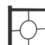 Black metal headboard and footboard bed frame 120x200 cm by , Beds and slatted bases - Ref: Foro24-376242, Price: 118,83 €, D...
