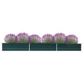 Gartenbeet aus grünem feuerverzinktem Stahl 480x80x45 cm von vidaXL, Töpfe und Pflanzgefäße - Ref: Foro24-47065, Preis: 87,07...