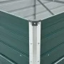Arriate de jardín de acero galvanizado verde 480x80x45 cm by vidaXL, Pots and planters - Ref: Foro24-47065, Price: 89,39 €, D...
