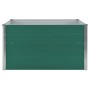 Jardinera elevada de acero galvanizado verde 100x100x45 cm de vidaXL, Maceteros y jardineras - Ref: Foro24-47025, Precio: 41,...
