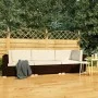 3-piece garden sofa set and brown synthetic rattan cushions by vidaXL, Garden sets - Ref: Foro24-47265, Price: 286,70 €, Disc...