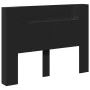 Bettkopfteil mit LED-Licht schwarz 140x16,5x103,5 cm von , Kopf- und Fußteile - Ref: Foro24-839246, Preis: 106,06 €, Rabatt: %