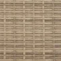 Liege mit Verdeck und beigen synthetischen Rattankissen von , Liegen - Ref: Foro24-368356, Preis: 264,41 €, Rabatt: %