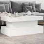 Coffee table with white LED lights 90x50x40 cm by , Coffee table - Ref: Foro24-839847, Price: 85,06 €, Discount: %