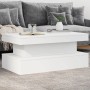 Couchtisch mit weißen LED-Leuchten 90x50x40 cm von , Couchtisch - Ref: Foro24-839847, Preis: 71,64 €, Rabatt: %