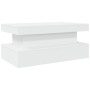 Coffee table with white LED lights 90x50x40 cm by , Coffee table - Ref: Foro24-839847, Price: 71,64 €, Discount: %