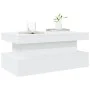 Coffee table with white LED lights 90x50x40 cm by , Coffee table - Ref: Foro24-839847, Price: 85,06 €, Discount: %