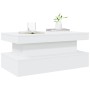 Couchtisch mit weißen LED-Leuchten 90x50x40 cm von , Couchtisch - Ref: Foro24-839847, Preis: 71,64 €, Rabatt: %