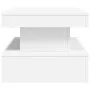 Coffee table with white LED lights 90x50x40 cm by , Coffee table - Ref: Foro24-839847, Price: 85,06 €, Discount: %