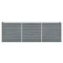 Hochbeet aus grau verzinktem Stahl, 240 x 40 x 77 cm von vidaXL, Töpfe und Pflanzgefäße - Ref: Foro24-47040, Preis: 73,94 €, ...