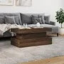 Couchtisch mit LED-Leuchten Eiche braun 90x50x40 cm von , Couchtisch - Ref: Foro24-839853, Preis: 95,88 €, Rabatt: %