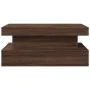 Coffee table with LED lights oak brown 90x50x40 cm by , Coffee table - Ref: Foro24-839853, Price: 95,88 €, Discount: %