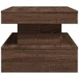 Couchtisch mit LED-Leuchten Eiche braun 90x50x40 cm von , Couchtisch - Ref: Foro24-839853, Preis: 95,88 €, Rabatt: %
