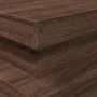 Coffee table with LED lights oak brown 90x50x40 cm by , Coffee table - Ref: Foro24-839853, Price: 95,88 €, Discount: %