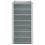 Hochbeet aus grau verzinktem Stahl, 240 x 40 x 77 cm von vidaXL, Töpfe und Pflanzgefäße - Ref: Foro24-47040, Preis: 73,94 €, ...