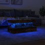 Couchtisch aus geräucherter Eiche mit LED-Leuchten, 90 x 50 x 40 cm von , Couchtisch - Ref: Foro24-839851, Preis: 69,49 €, Ra...