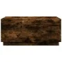 Coffee table with LED lights smoked oak 90x50x40 cm by , Coffee table - Ref: Foro24-839879, Price: 65,55 €, Discount: %