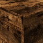 Mesa de centro con luces LED roble ahumado 90x50x40 cm de , Mesas de centro - Ref: Foro24-839879, Precio: 64,38 €, Descuento: %