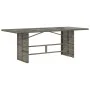 Set comedor jardín 9 pzas y cojines ratán sintético gris de , Conjuntos de jardín - Ref: Foro24-3213509, Precio: 613,30 €, De...