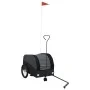Remolque para bicicleta hierro negro 30 kg de , Remolques para bicicletas - Ref: Foro24-94143, Precio: 86,83 €, Descuento: %