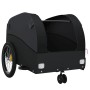 Fahrradanhänger aus schwarzem Eisen, 30 kg von , Fahrradanhänger - Ref: Foro24-94143, Preis: 88,38 €, Rabatt: %