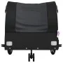 Remolque para bicicleta hierro negro 30 kg de , Remolques para bicicletas - Ref: Foro24-94143, Precio: 86,83 €, Descuento: %