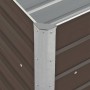 Braunes Gartenbett aus verzinktem Stahl, 240 x 40 x 77 cm von vidaXL, Töpfe und Pflanzgefäße - Ref: Foro24-47042, Preis: 75,8...