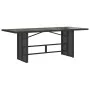 7-piece garden dining set and black synthetic rattan cushions by , Garden sets - Ref: Foro24-3212488, Price: 913,50 €, Discou...