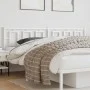 Kopfteil aus weißem Metall, 200 cm von , Kopf- und Fußteile - Ref: Foro24-374328, Preis: 49,62 €, Rabatt: %
